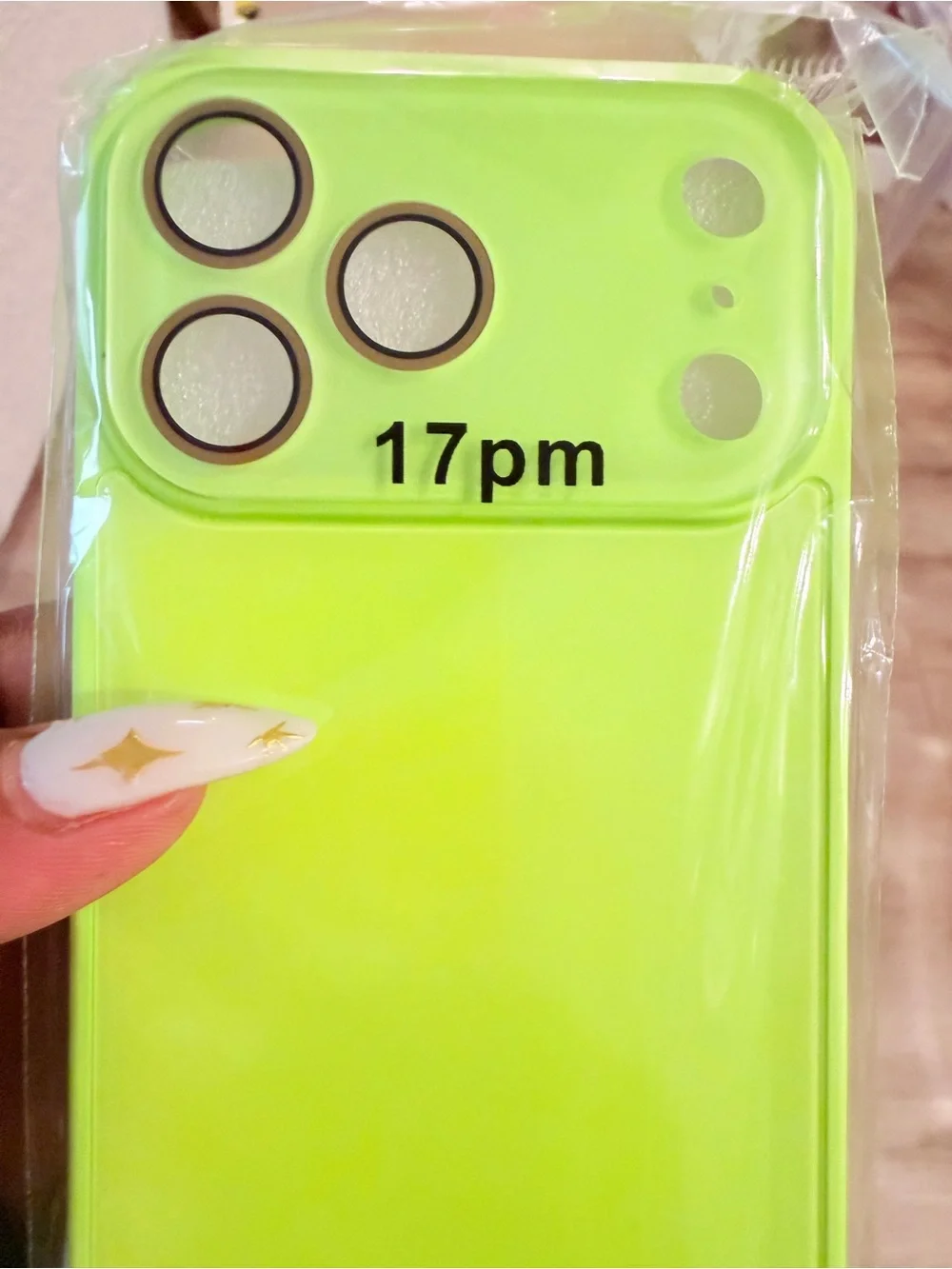 iPhone 17 pro max Neon Green Protective Phone Case